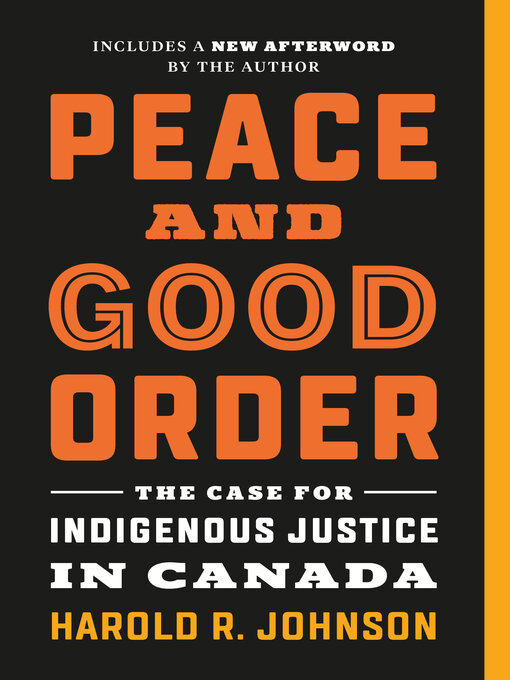 Title details for Peace and Good Order by Harold R. Johnson - Available